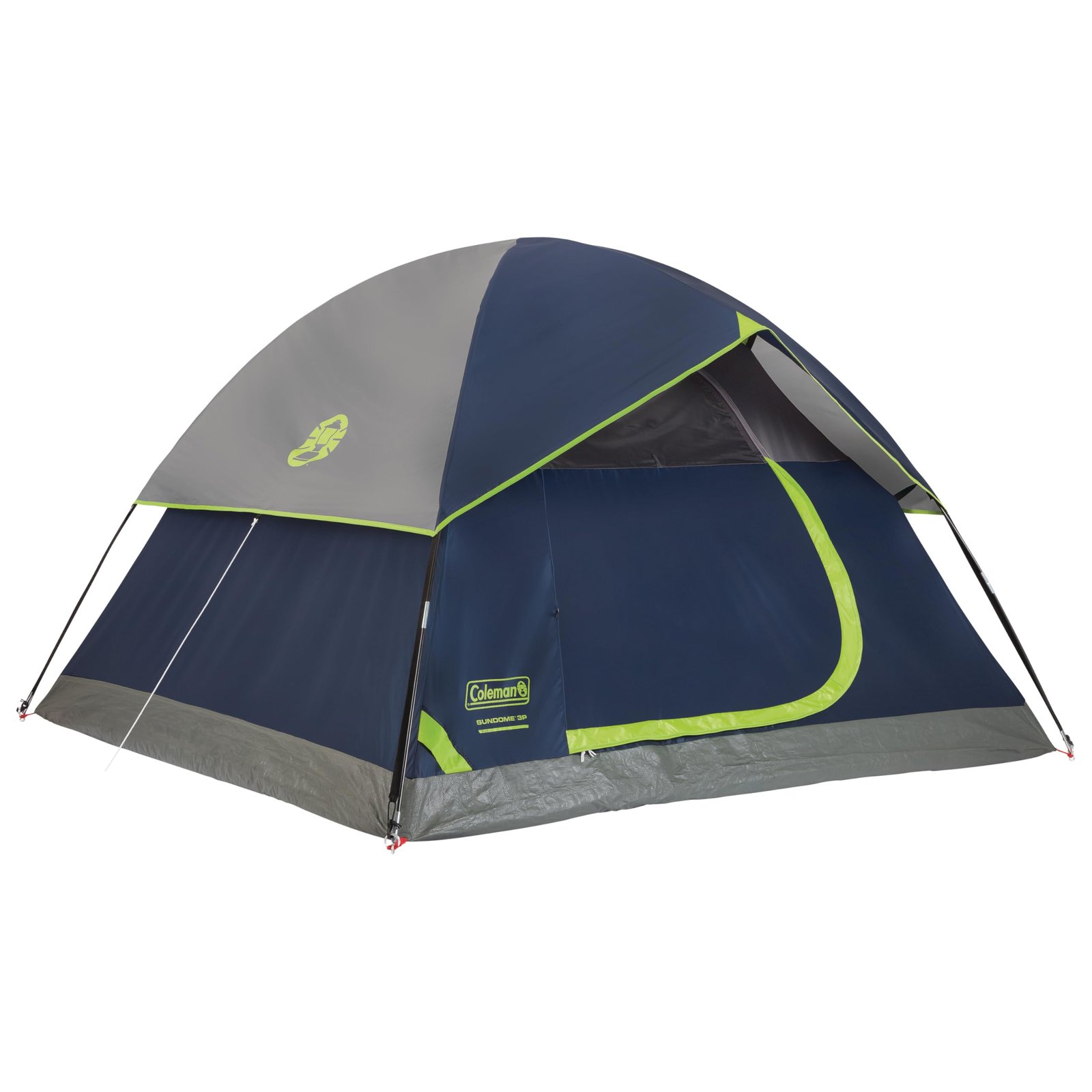 Coleman Sundome Camping Tent with Rainfly, 2/3/4/6 Person Tent Sets Up in 10 Min