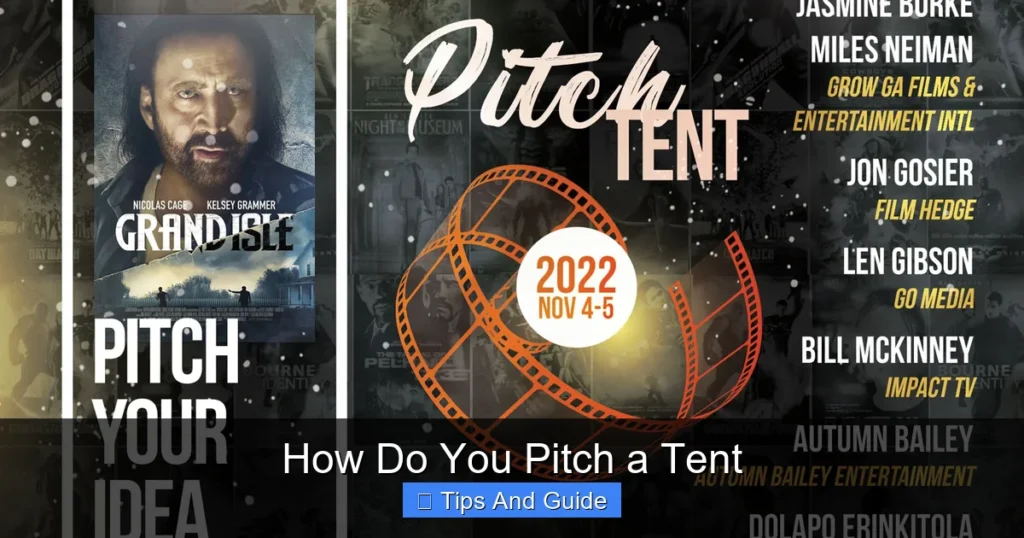 How Do You Pitch a Tent