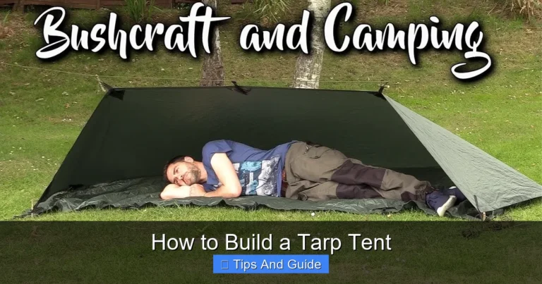 How to Build a Tarp Tent