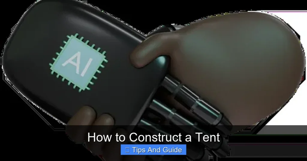 How to Construct a Tent