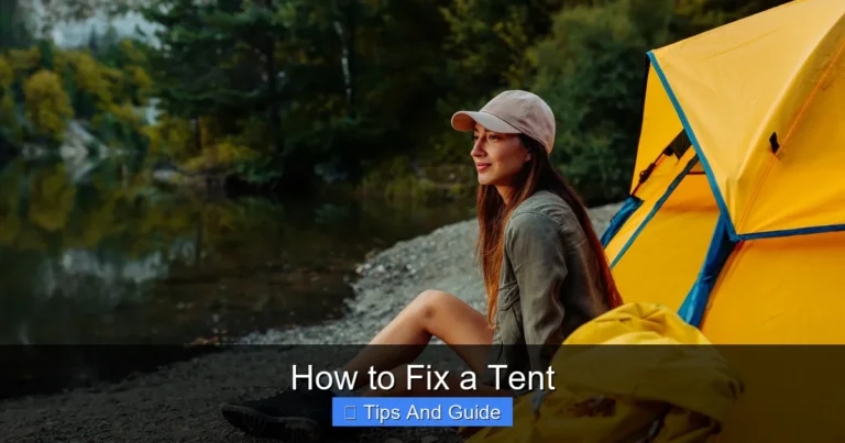 How to Fix a Tent