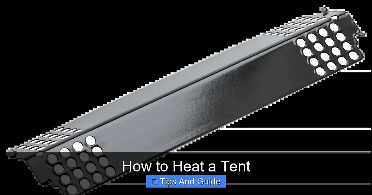 How to Heat a Tent