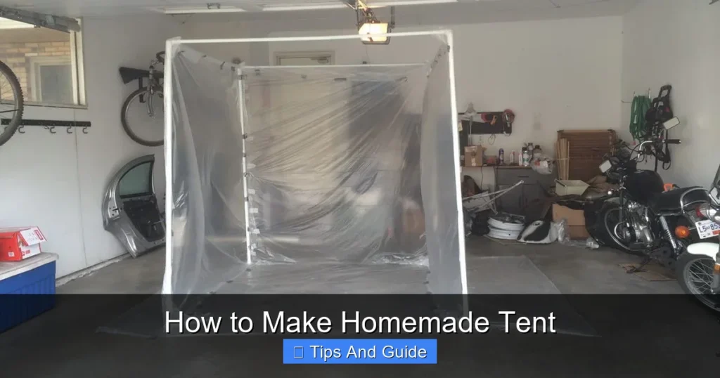 How to Make Homemade Tent