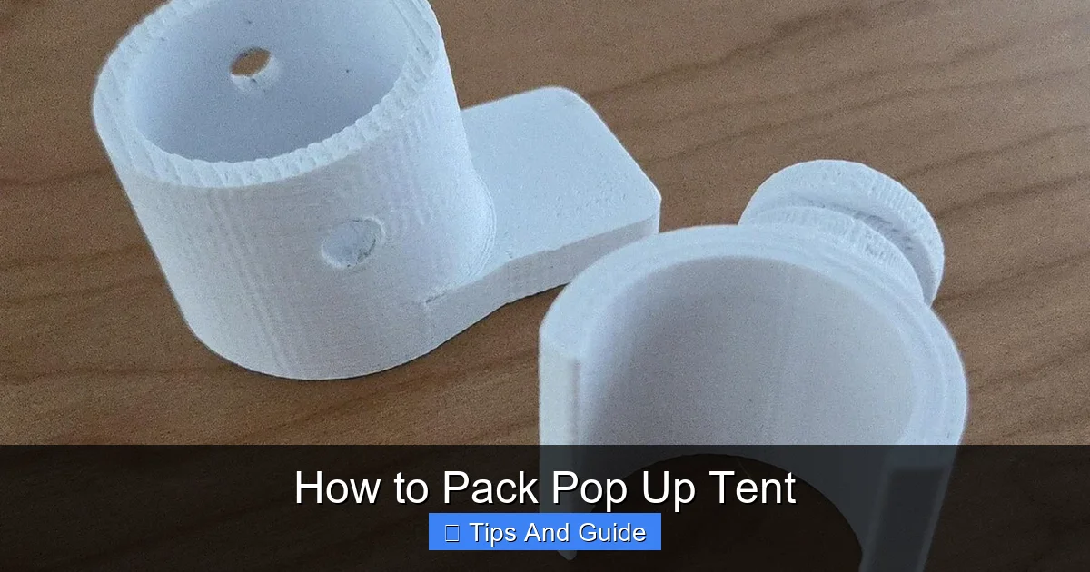 How to Pack Pop Up Tent