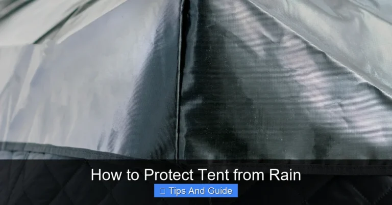 How to Protect Tent from Rain