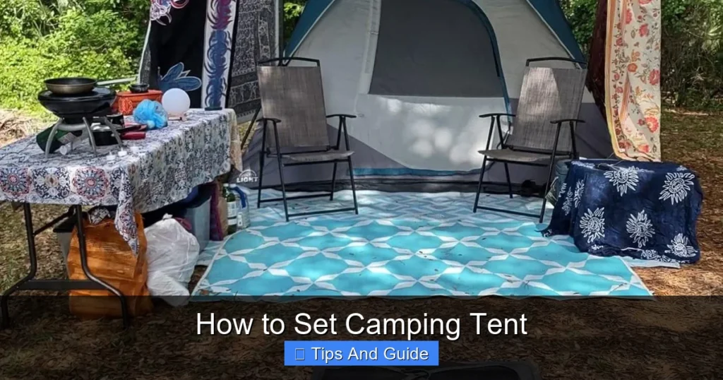 How to Set Camping Tent