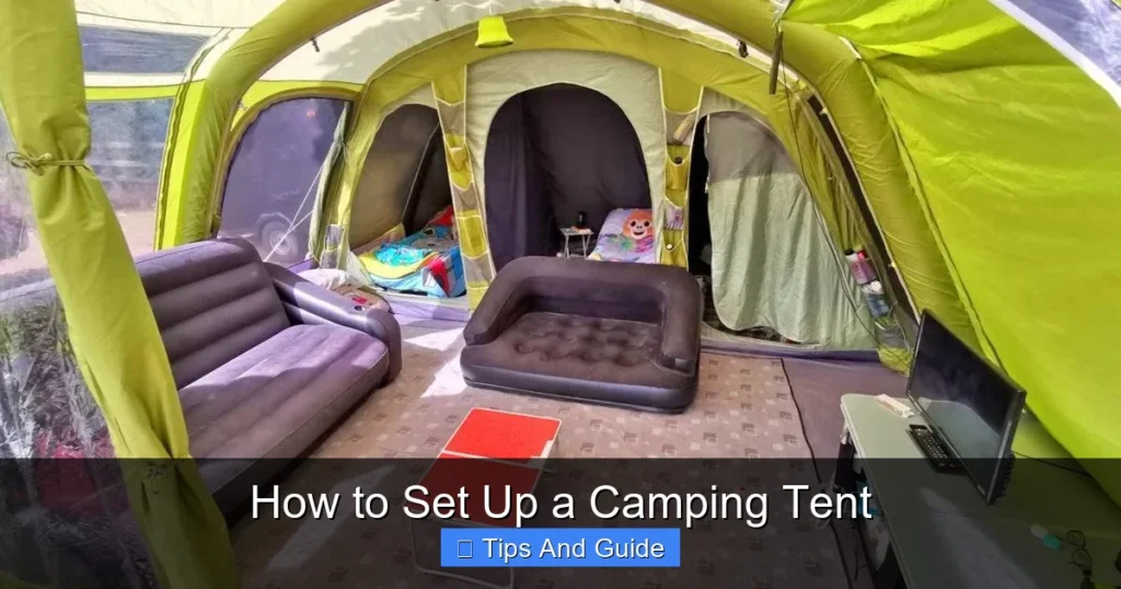 How to Set Up a Camping Tent