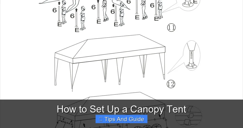 How to Set Up a Canopy Tent