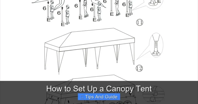 How to Set Up a Canopy Tent