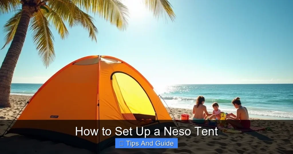 How to Set Up a Neso Tent