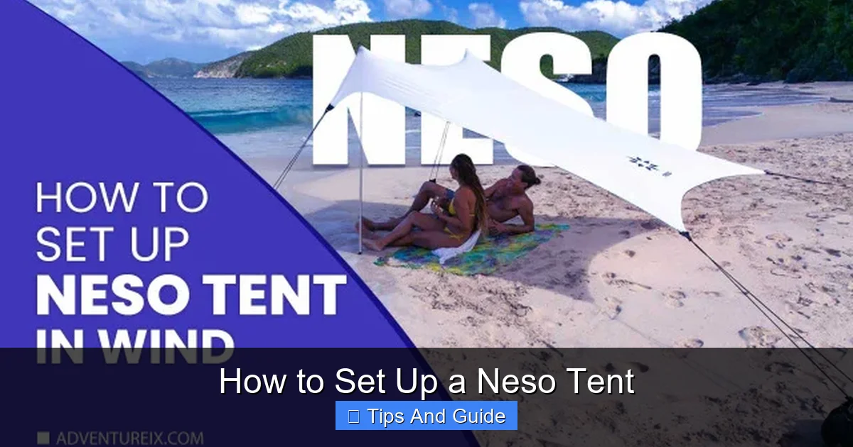 How to Set Up a Neso Tent
