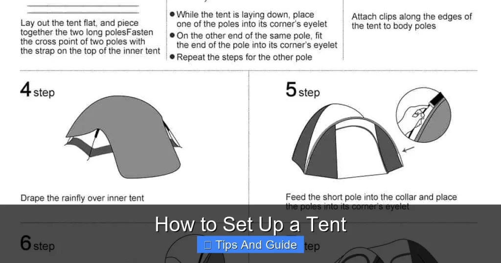 How to Set Up a Tent