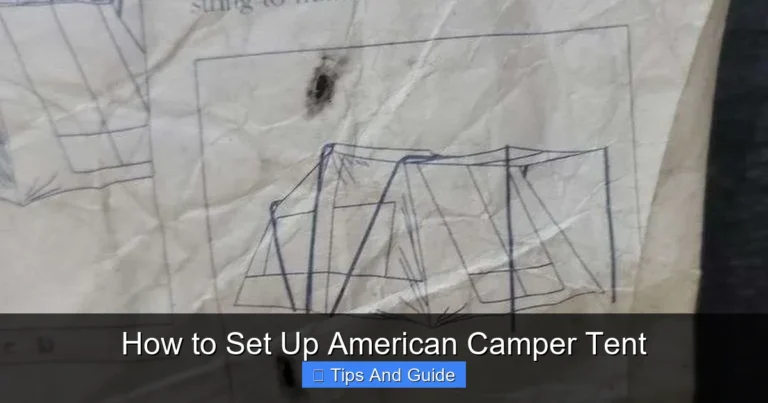 How to Set Up American Camper Tent