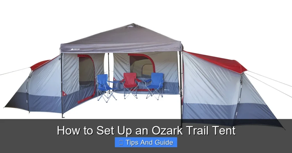 How to Set Up an Ozark Trail Tent