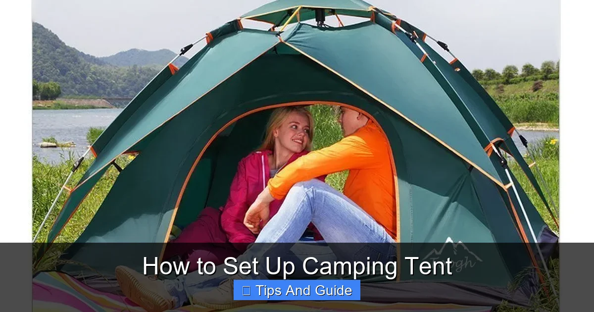How to Set Up Camping Tent
