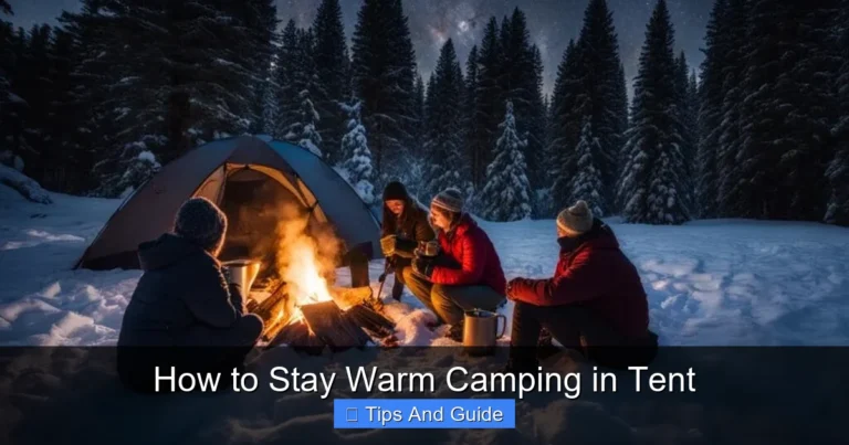How to Stay Warm Camping in Tent