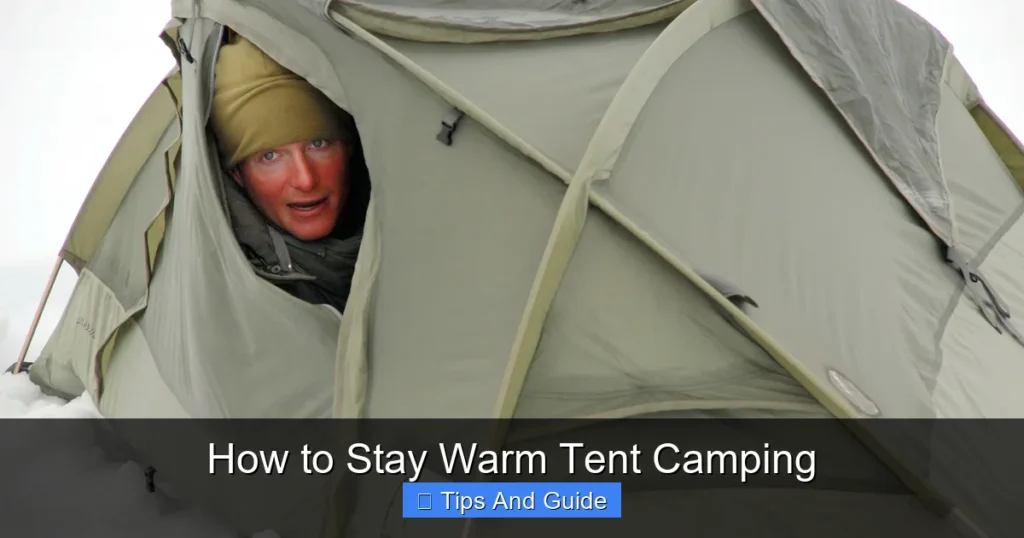 How to Stay Warm Tent Camping