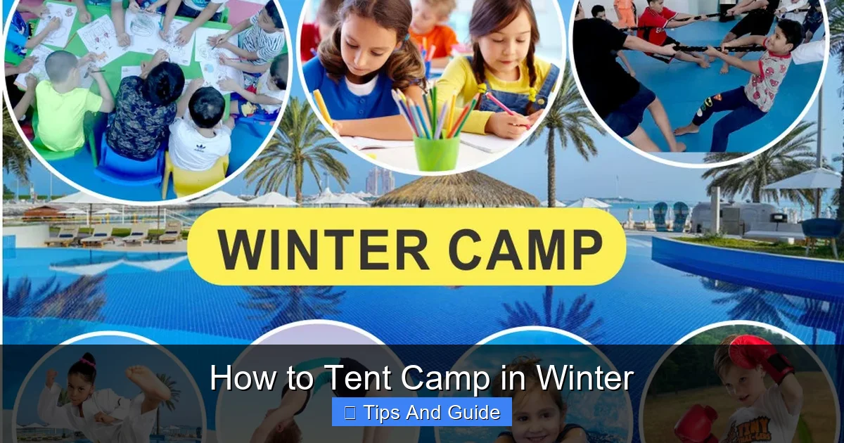 How to Tent Camp in Winter
