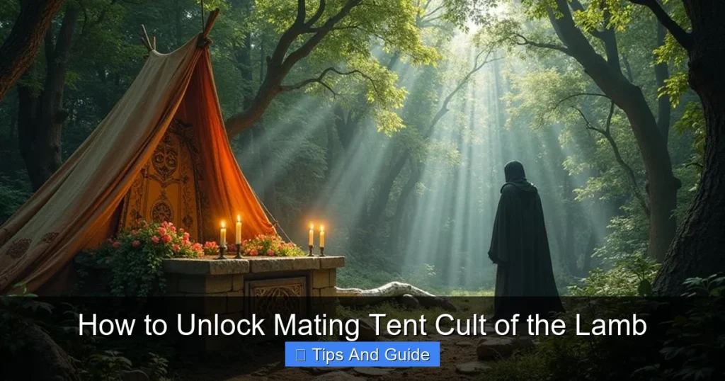 How to Unlock Mating Tent Cult of the Lamb