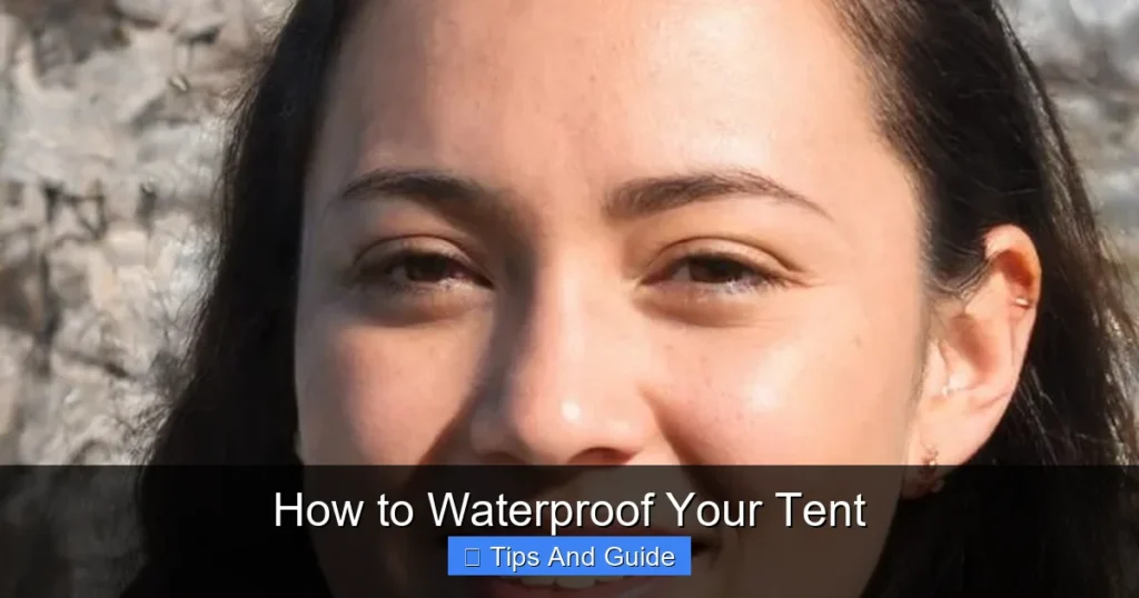How to Waterproof Your Tent