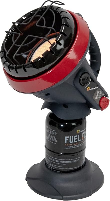 3,800 BTU Little Buddy Portable Radiant Propane Heater for Outdoor & C