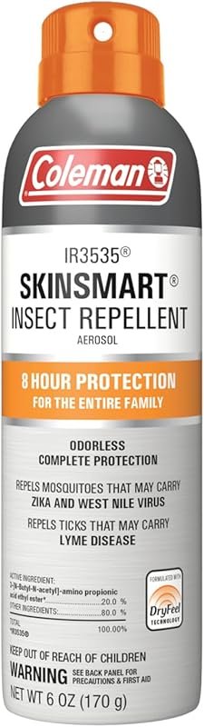 Coleman SkinSmart 6 oz DEET-Free Insect Repellent Spray for Outdoor Pr