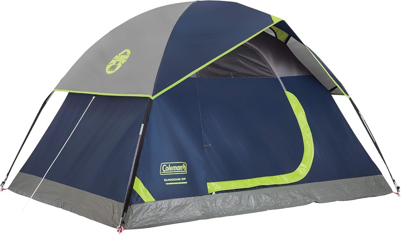 Coleman Sundome 2-6 Person Camping Tent: Easy Setup in 10 Mins, Weathe