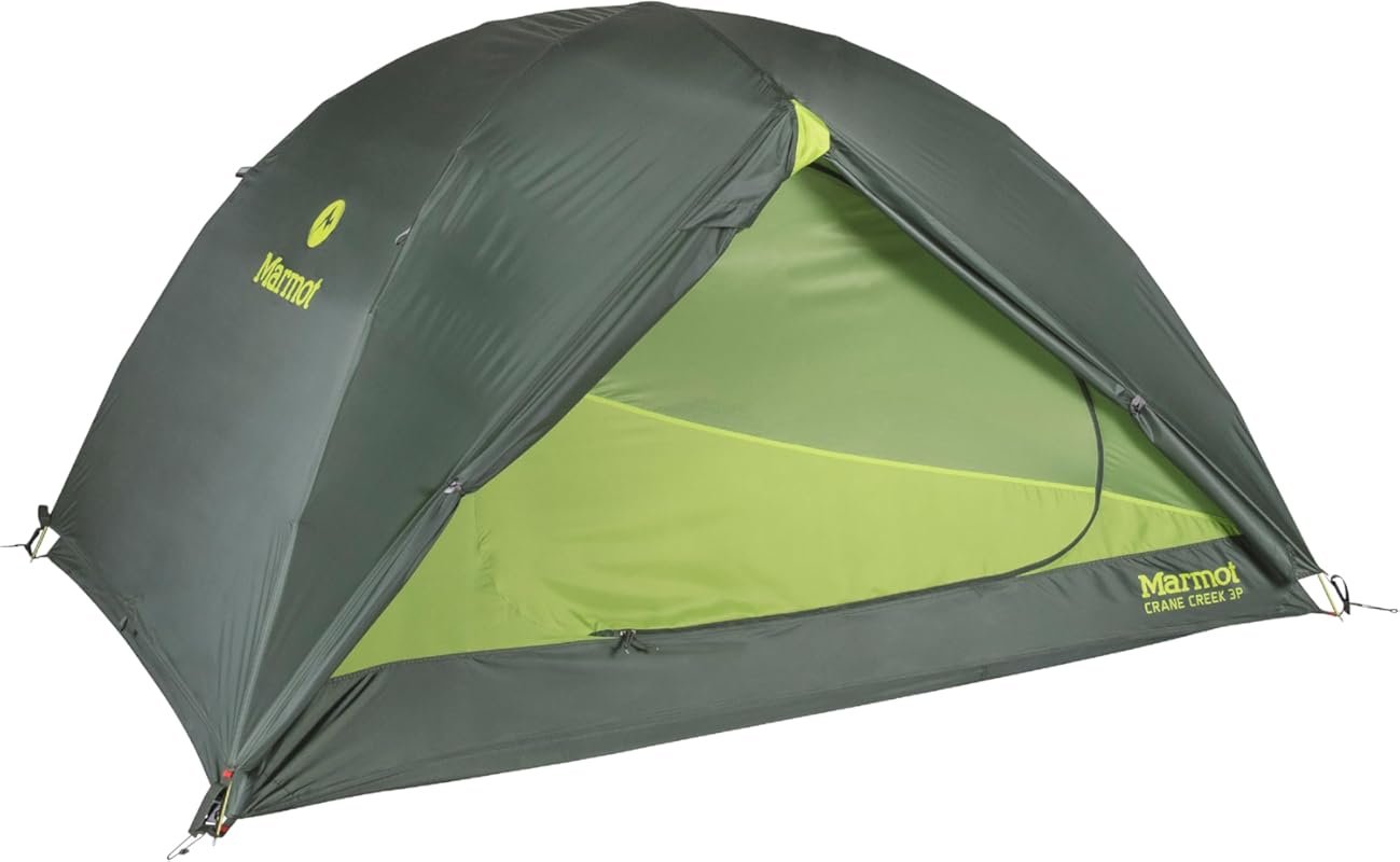 Marmot Crane Creek 2P/3P Camping and Backpacking Tents with Footprints