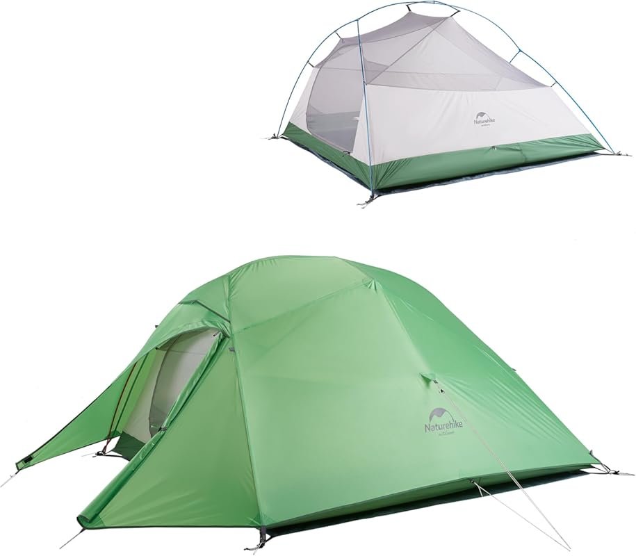 Professional Ultralight 4-Season Waterproof Camping Tent for 3 People,