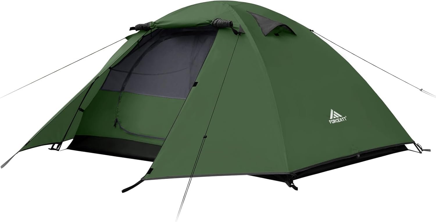 Forceatt 2/3/4 Person Camping Tent: Waterproof, Windproof, Lightweight