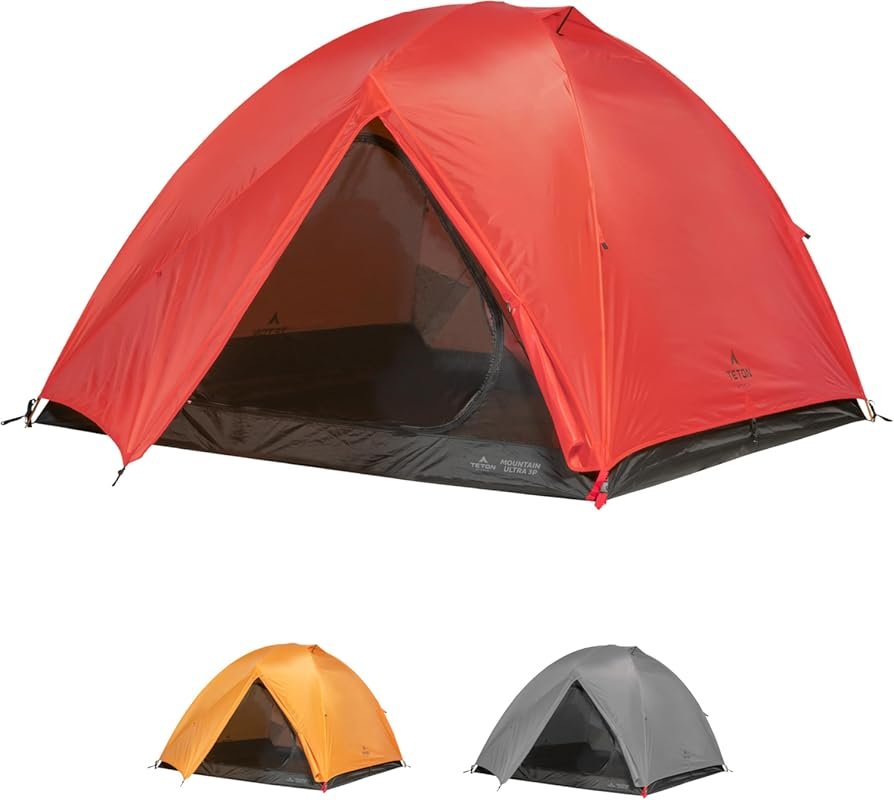 Teton Sports 1-4 Person Lightweight Backpacking Tent: Waterproof, Dura