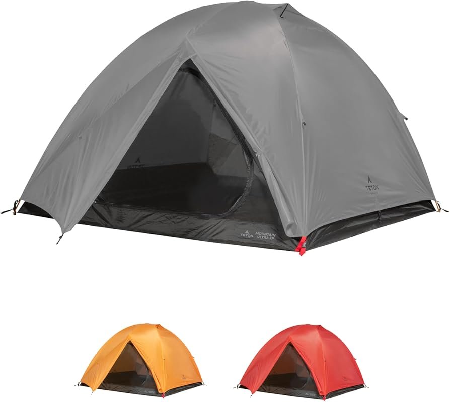 Teton Sports Mountain Ultra 1-4 Person Backpacking Tent: Lightweight, 