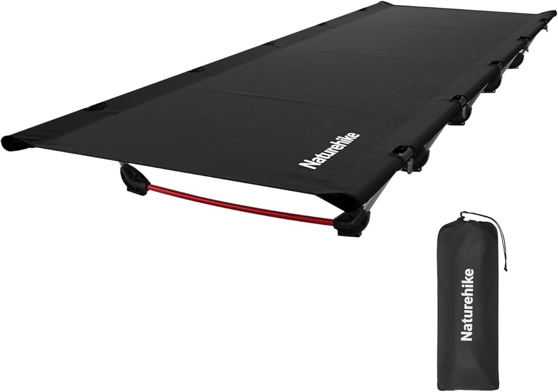 Naturehike GreenWild Ultralight Camping Cot: Portable Folding Bed for 