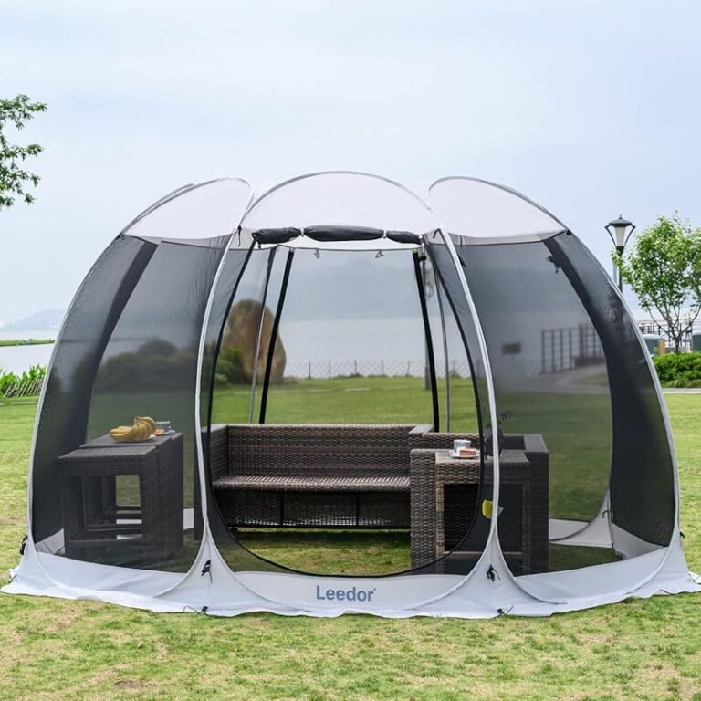 Top 6 Best Pop Up Canopy With Screen: Expert Picks