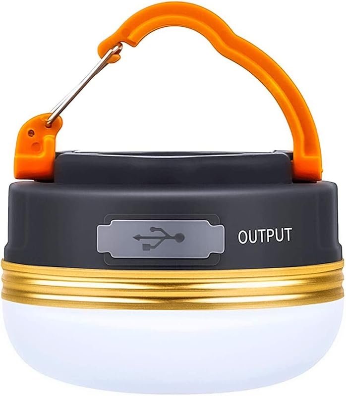 Rechargeable LED Camping Lantern & Tent Light, 300LM, Power Bank Funct