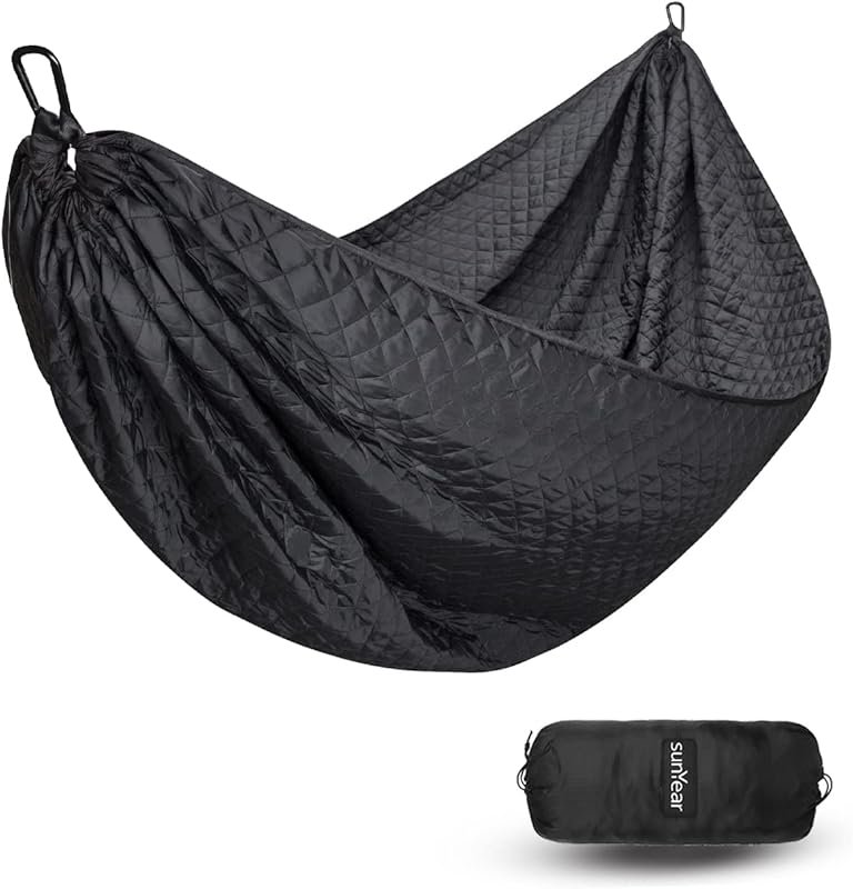 Sunyear 4 Season Quilted Hammock - Cozy, Durable, and Warm for Cold We
