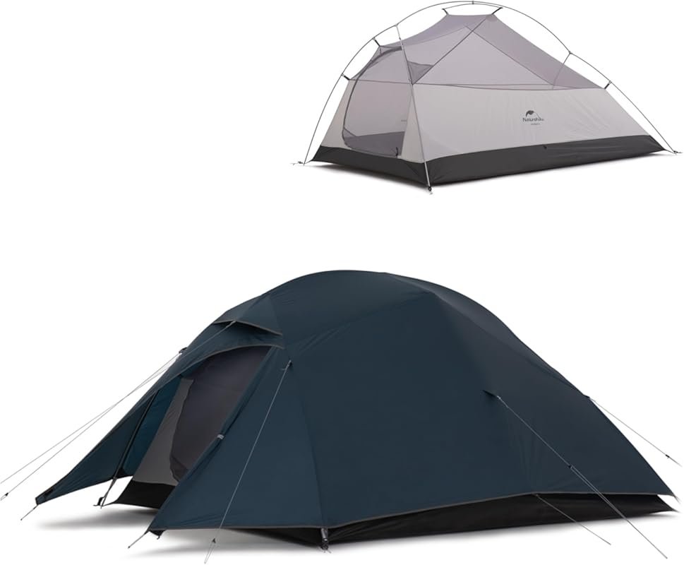 Waterproof 4-Season Ultralight Trekking Tent for 3 People - Lightweigh