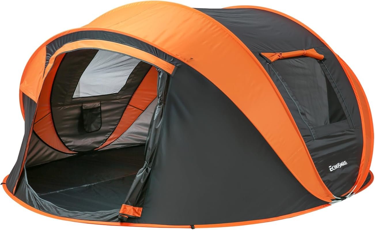 EchoSmile 2/4/6 Person Instant Pop Up Camping Tent Easy Setup