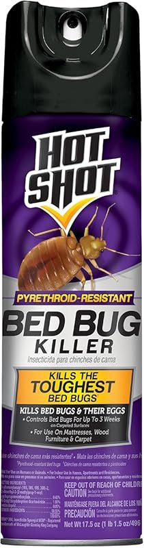 Hot Shot Bed Bug Killer Aerosol: Effective Bed Bug Treatment for Your 