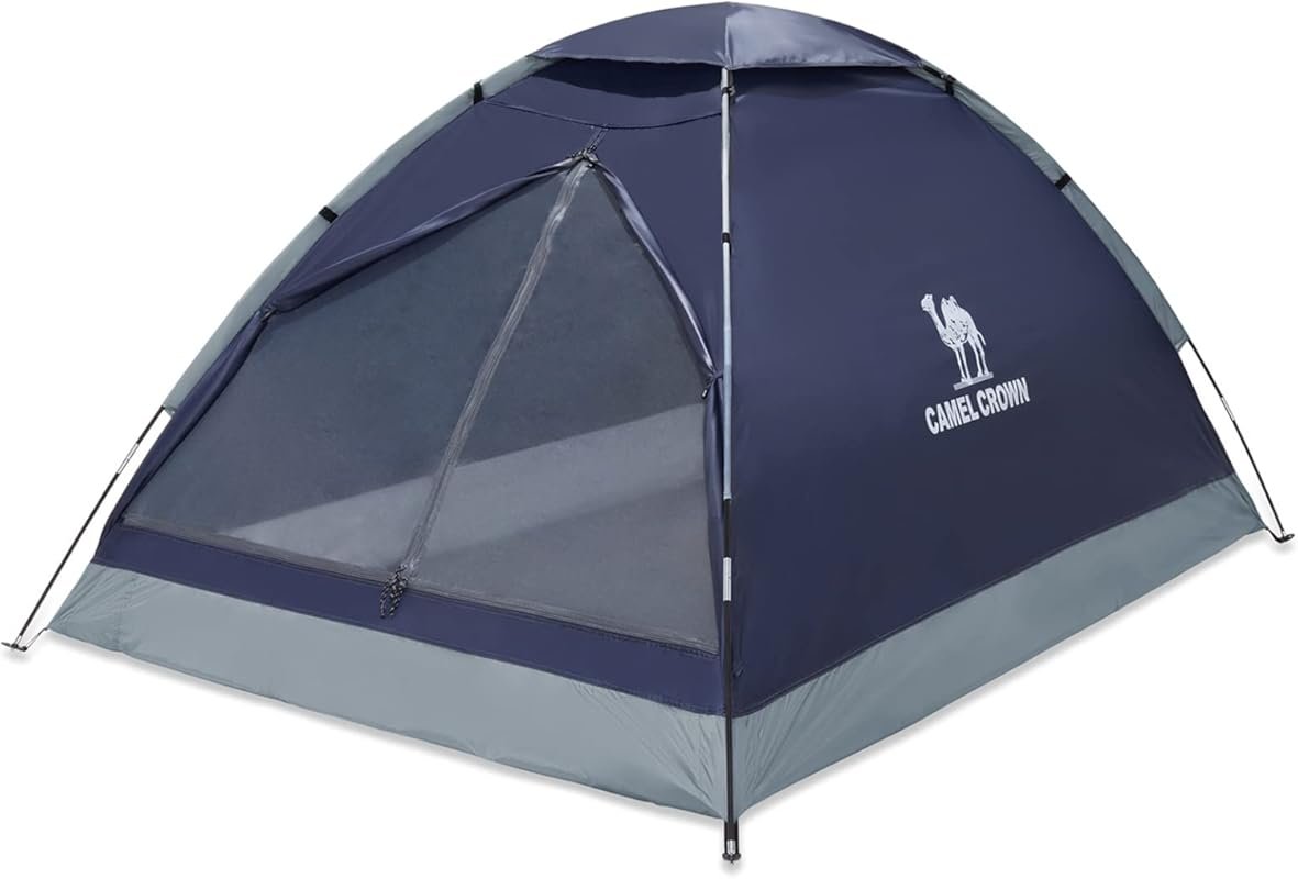 CAMEL CROWN 2-5 Person Dome Tent: Waterproof, Spacious, Lightweight Po