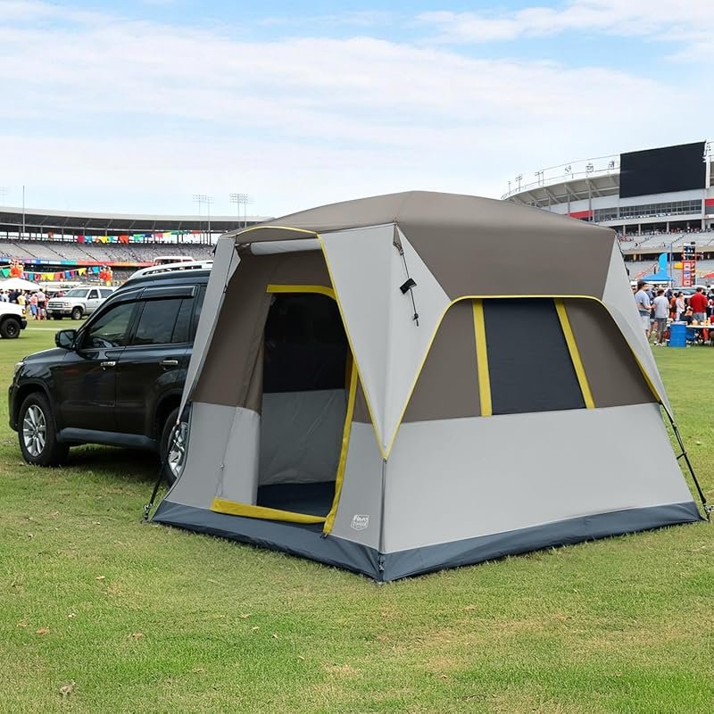 TIMBER RIDGE 5-Person SUV Camping Tent with Weather Resistance and Inc