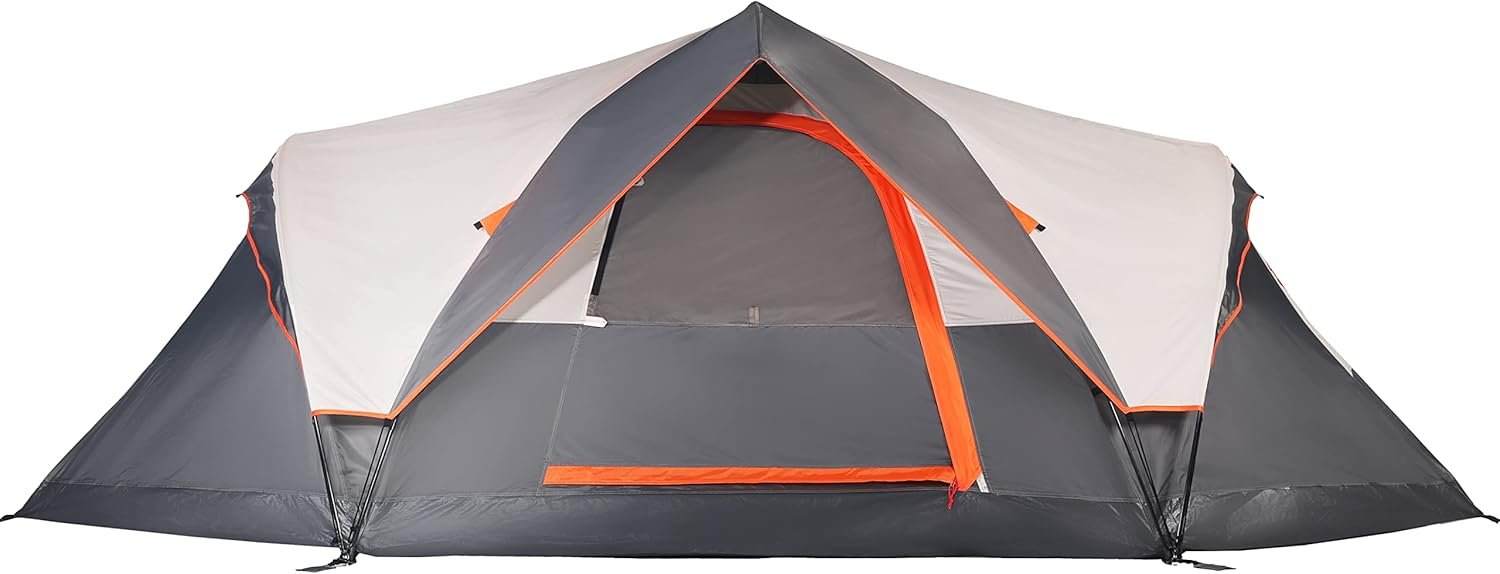 4-6 Person Instant Camping Tent: Waterproof Family Cabin Tent, Easy 60