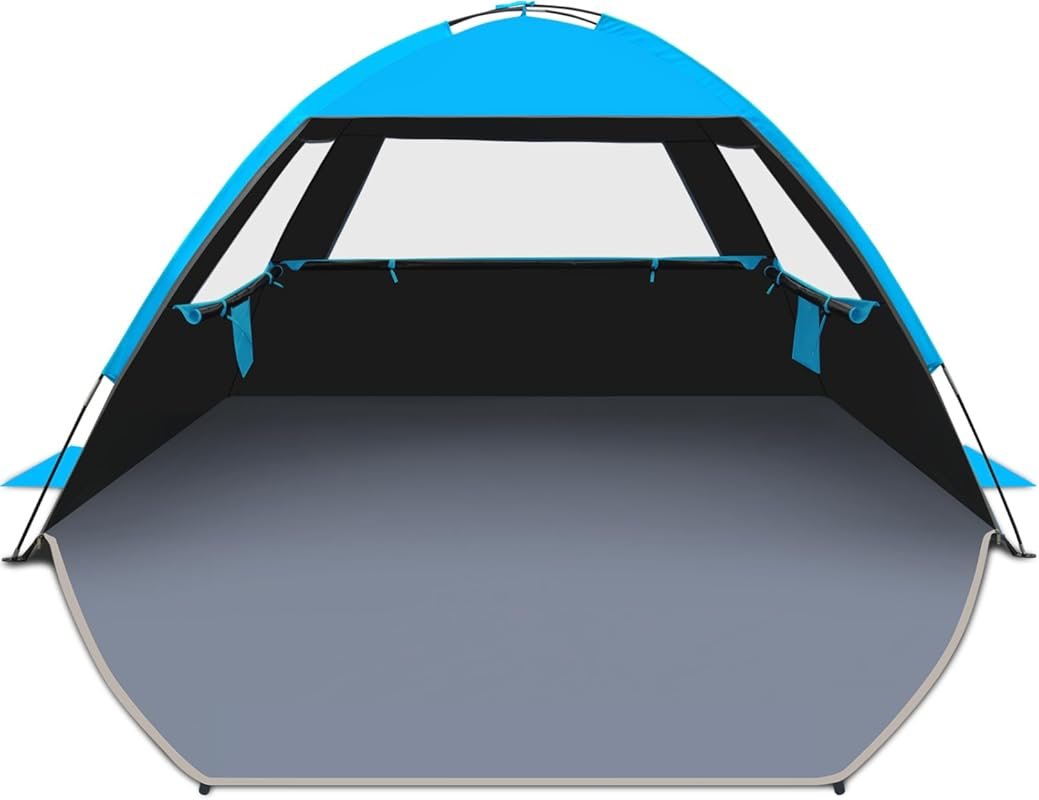 Gorich Beach Tent Sun Shelter for 3-10 People with UPF 50+ UV Protecti