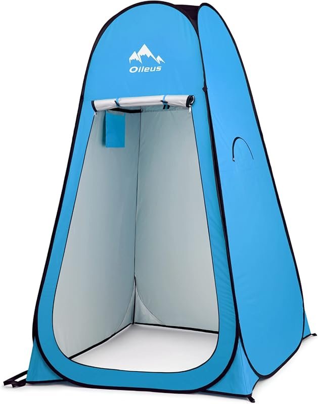 Oileus Pop Up Privacy Tent: Portable Shower Tent, Beach Changing Room,