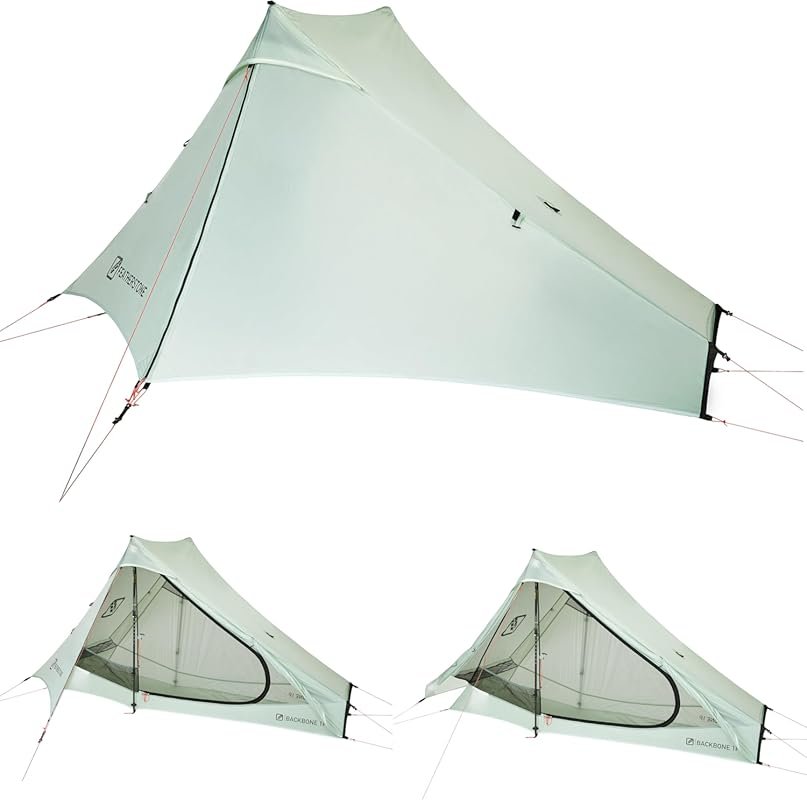 Featherstone Backbone Ultralight Trekking Pole Tent: Waterproof Backpa