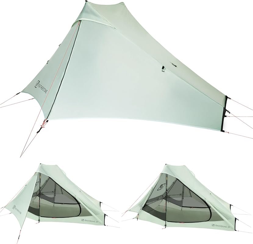 Featherstone Backbone Ultralight Tent: Waterproof Trekking Pole Backpa