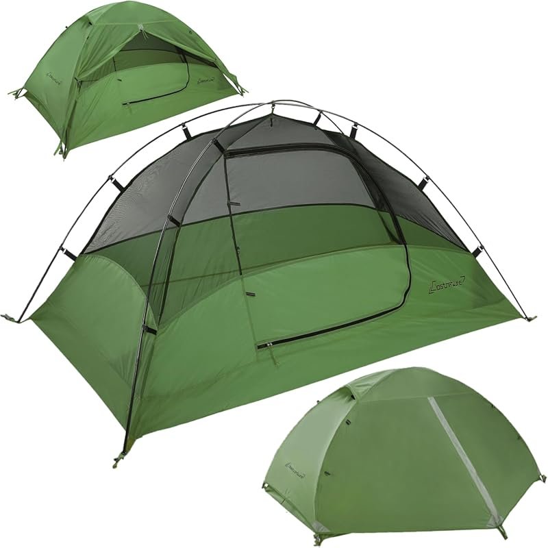 Clostnature Lightweight Tent for Backpacking: Waterproof, Easy Setup,