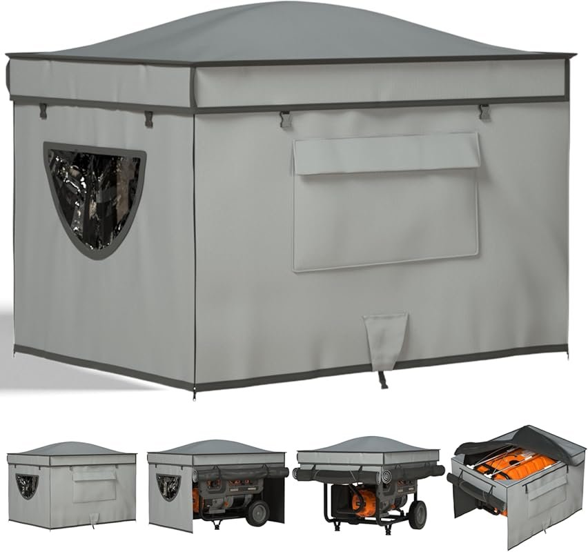 Heavy Duty Waterproof Generator Tent with Rooftop Bracket