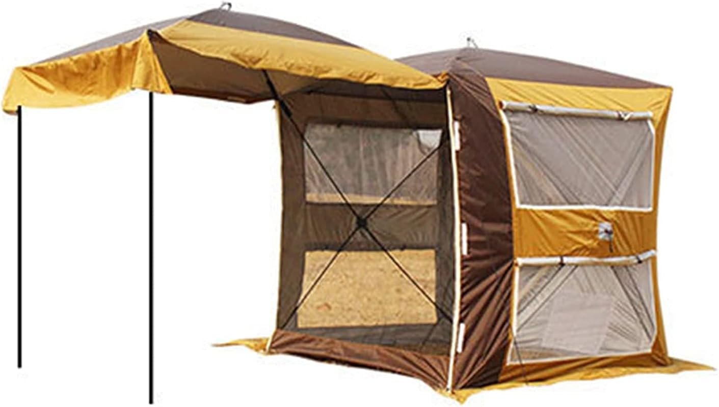 Automatic Pop Up Tailgate Car Rear Tent with Big Screen & Awning