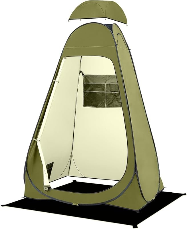 BRIAN & DANY Pop Up Shower Tent; Portable Privacy Changing Tent, Camp 
